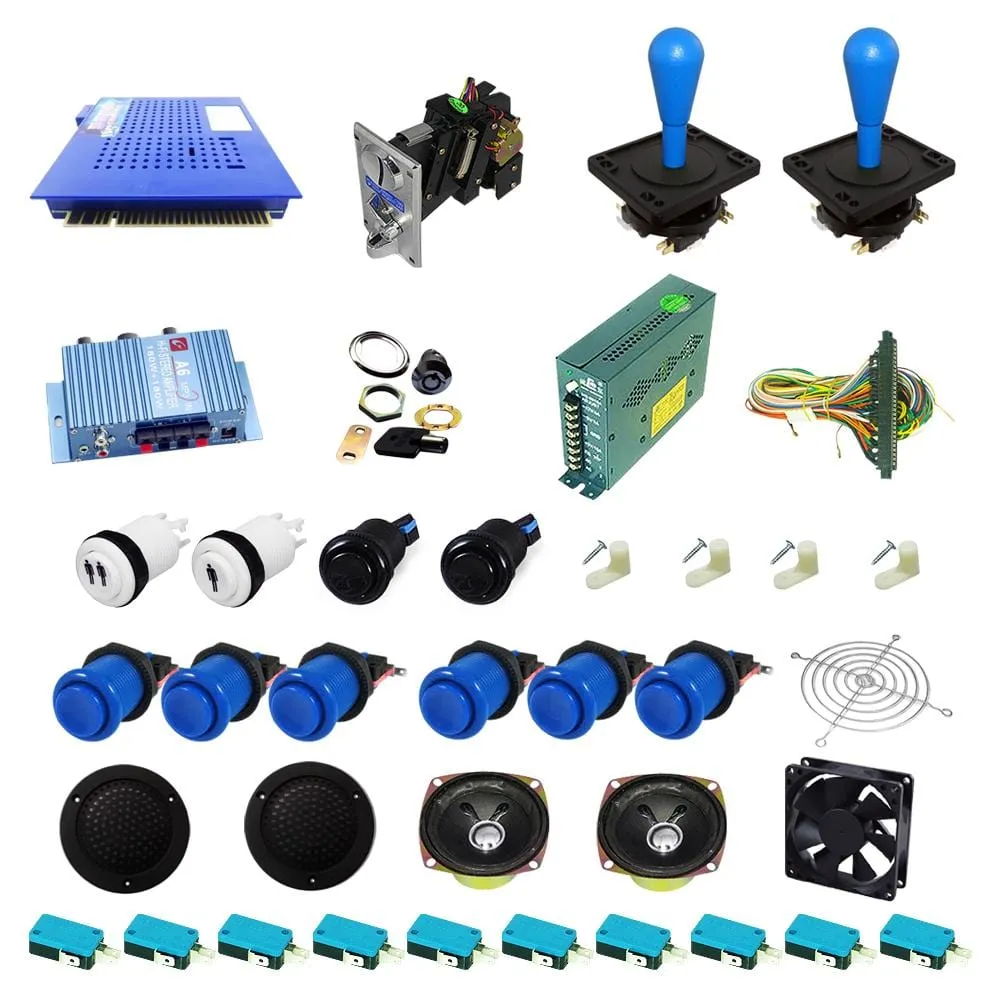Ultimate 412 in 1 DIY Arcade Kit-Happ Joystick
