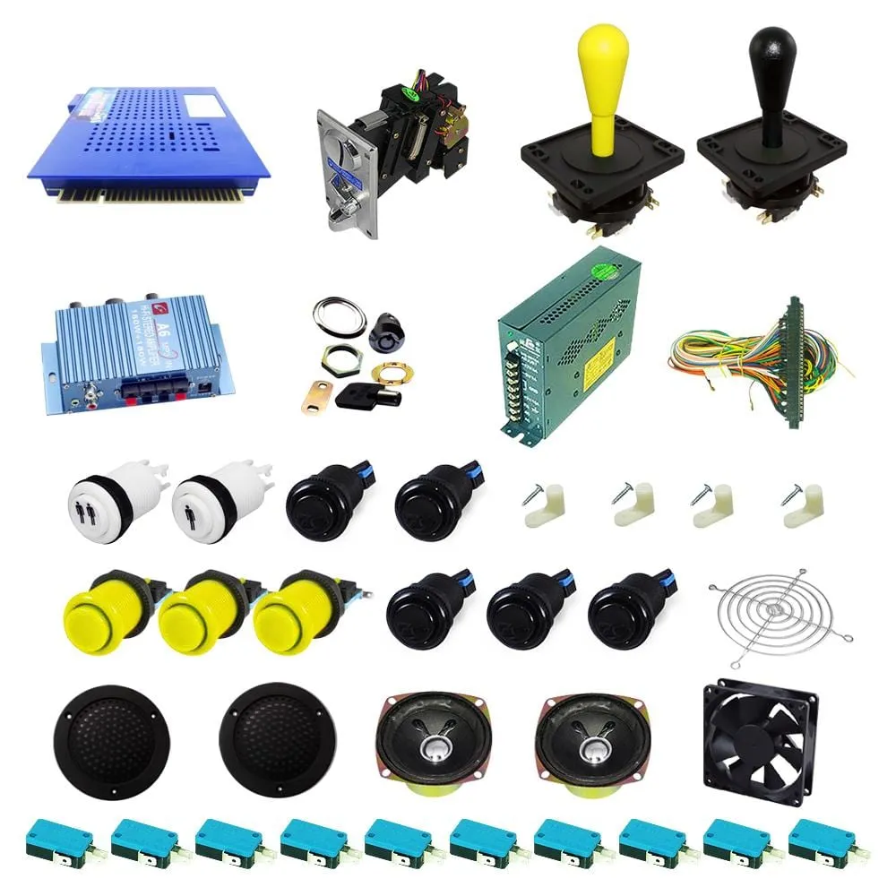 Ultimate 412 in 1 DIY Arcade Kit-Happ Joystick