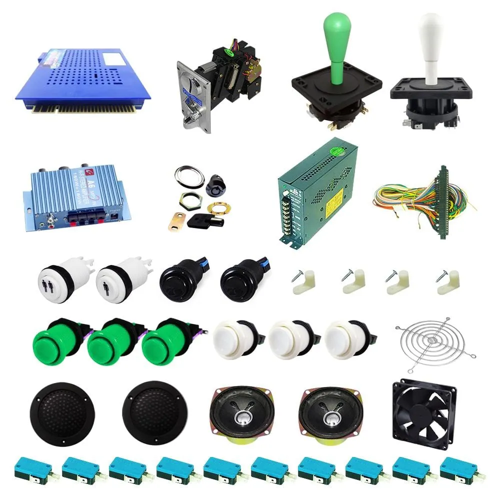 Ultimate 412 in 1 DIY Arcade Kit-Happ Joystick