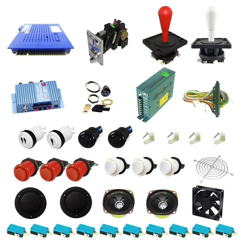 Ultimate 412 in 1 DIY Arcade Kit-Happ Joystick