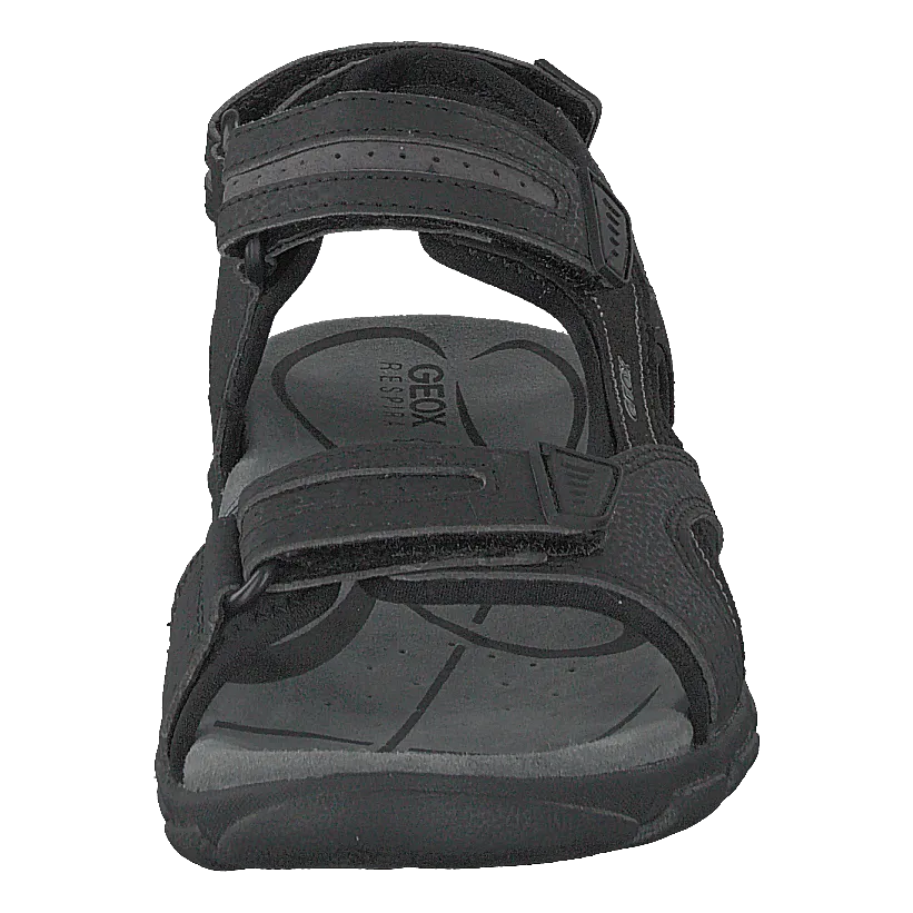 Uomo Sandal Strada Black/stone