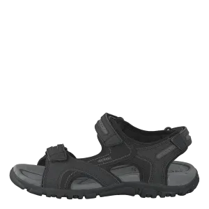 Uomo Sandal Strada Black/stone