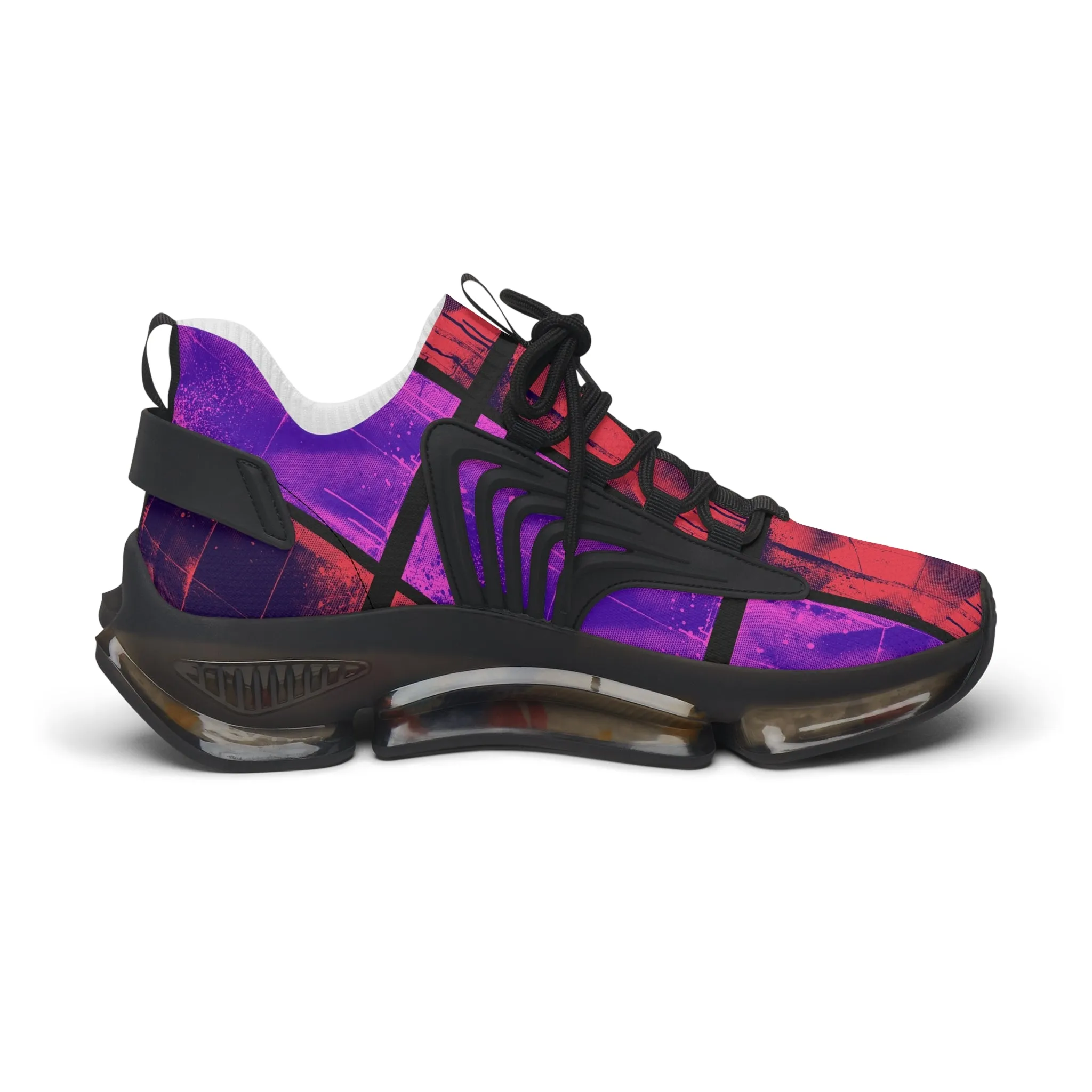 Urban Street Art Graphiti Women's Mesh Sneakers