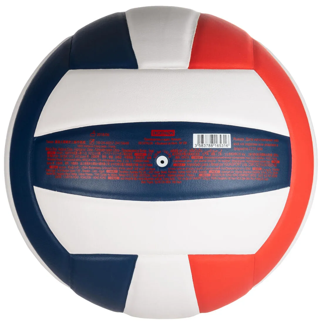 V500 Volleyball - White/Blue/Red