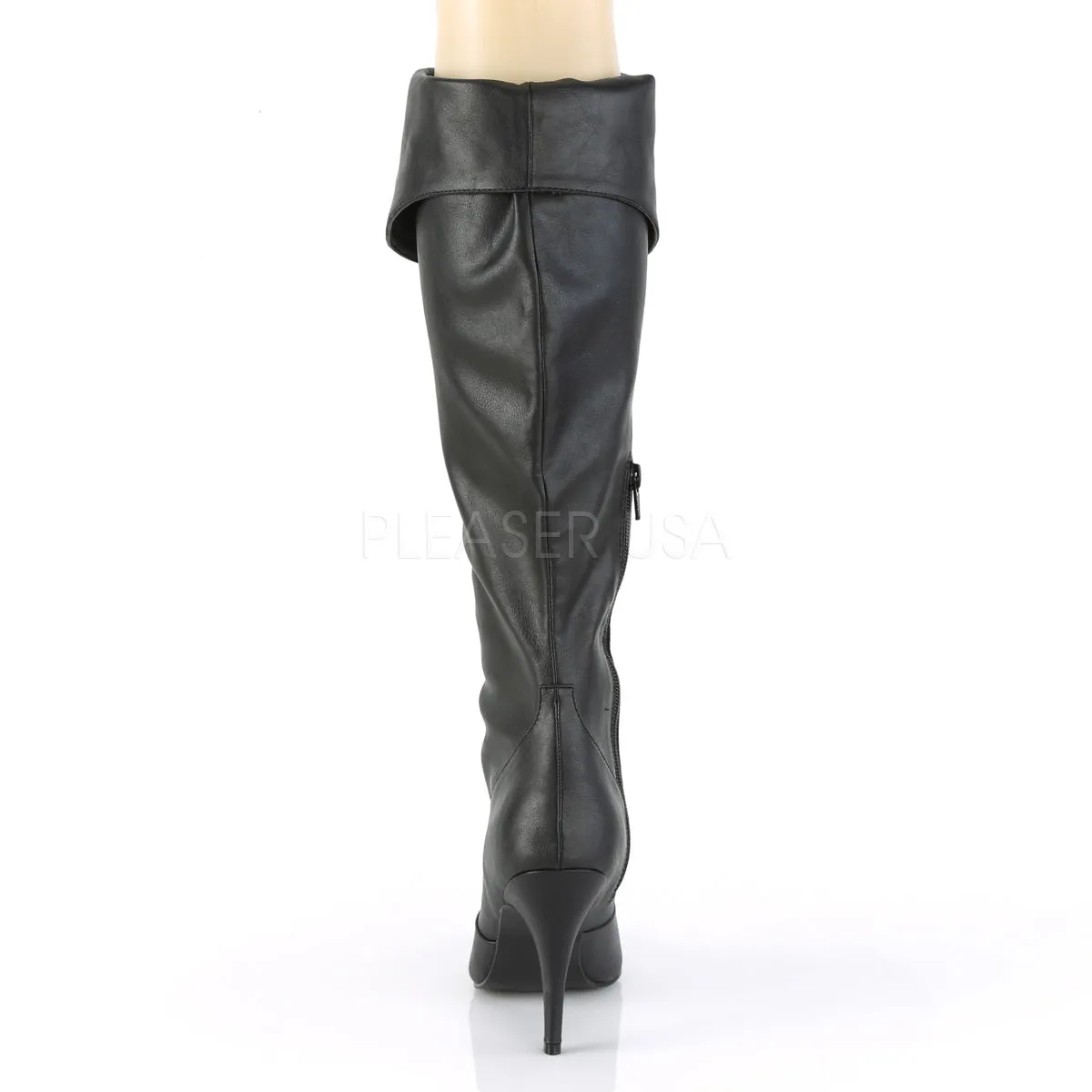 VANITY-2013  Black Faux Leather