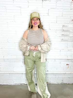 Way Back Cargo Pocket Jogger Pants