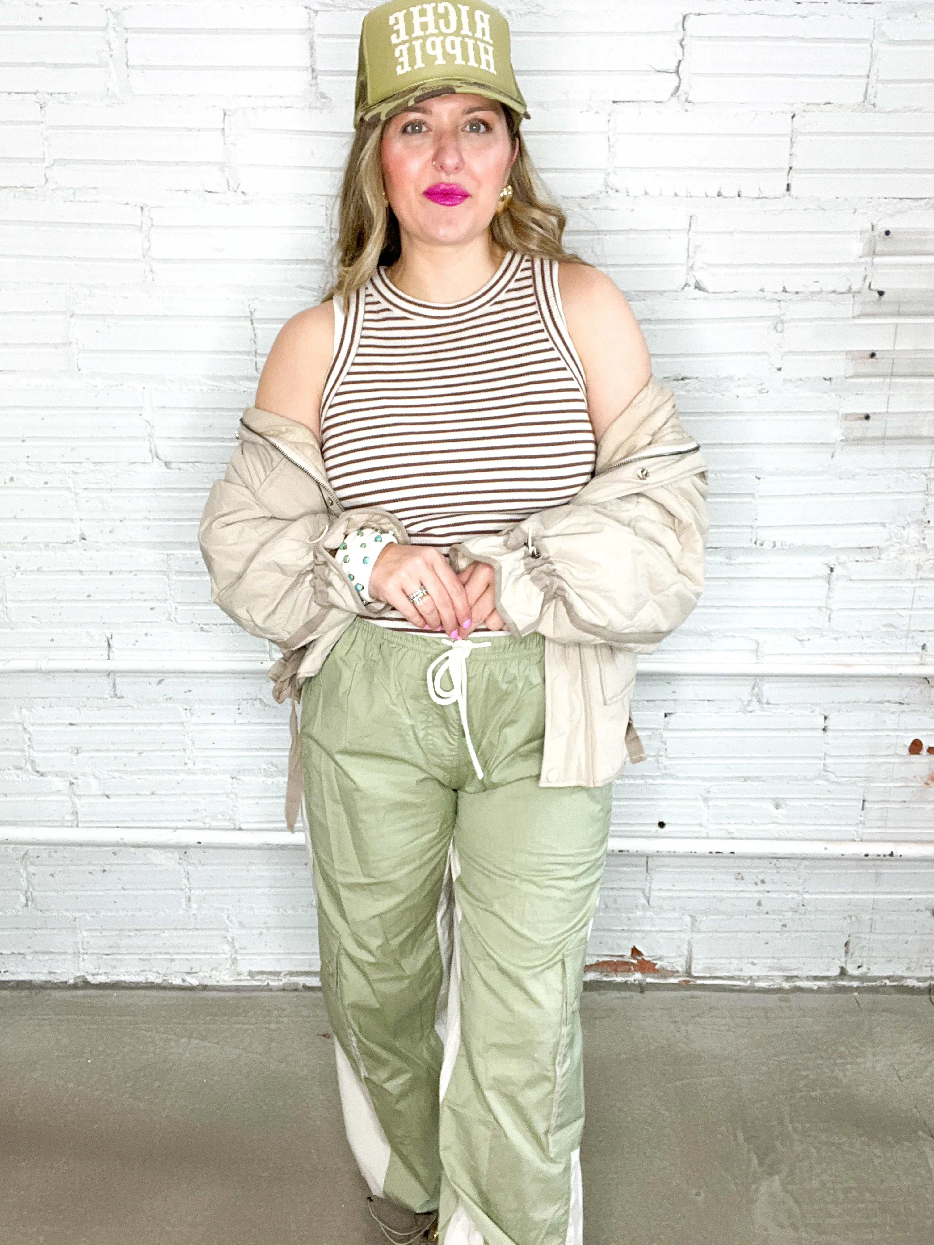 Way Back Cargo Pocket Jogger Pants