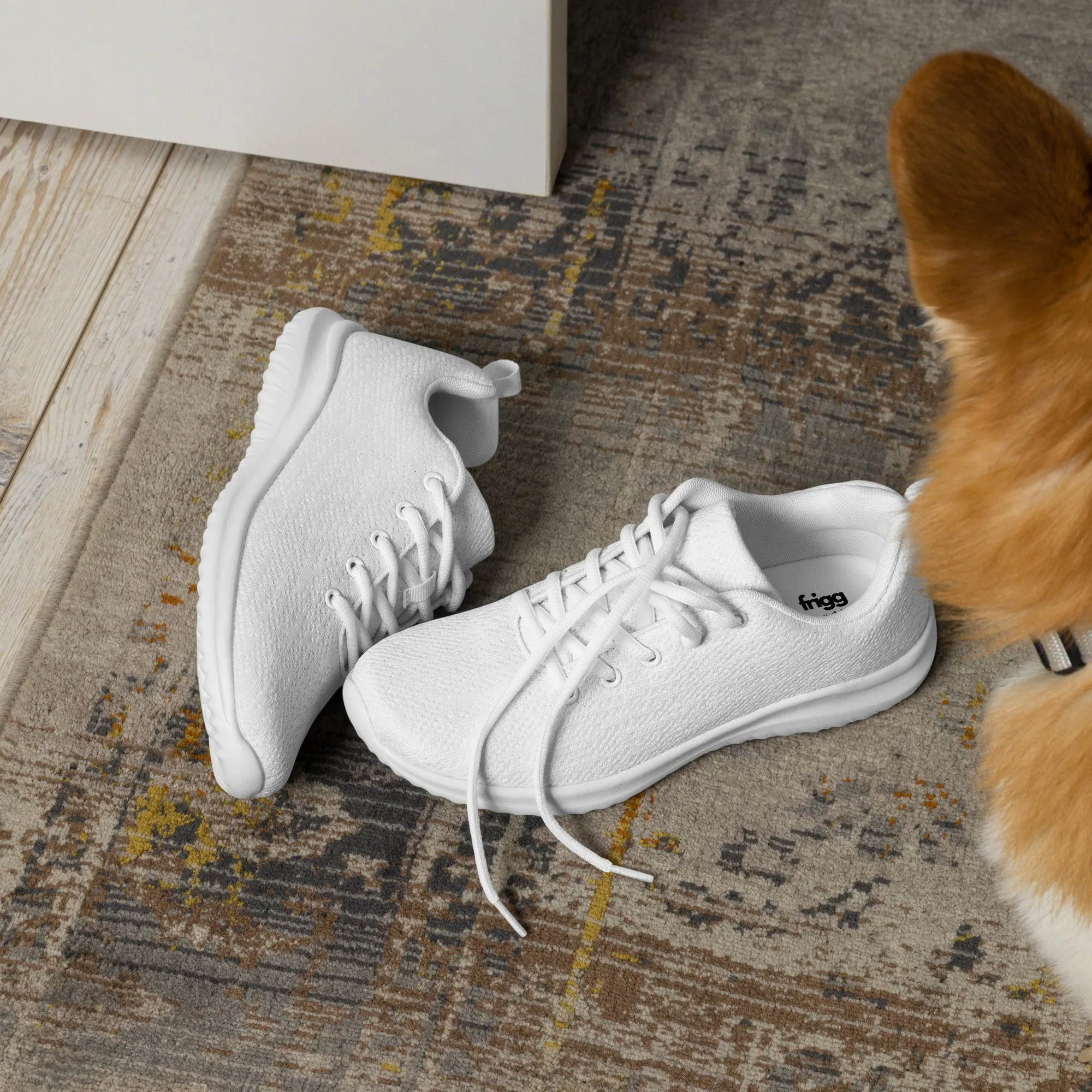 WHITE - MEN’S ATHLETIC SHOES