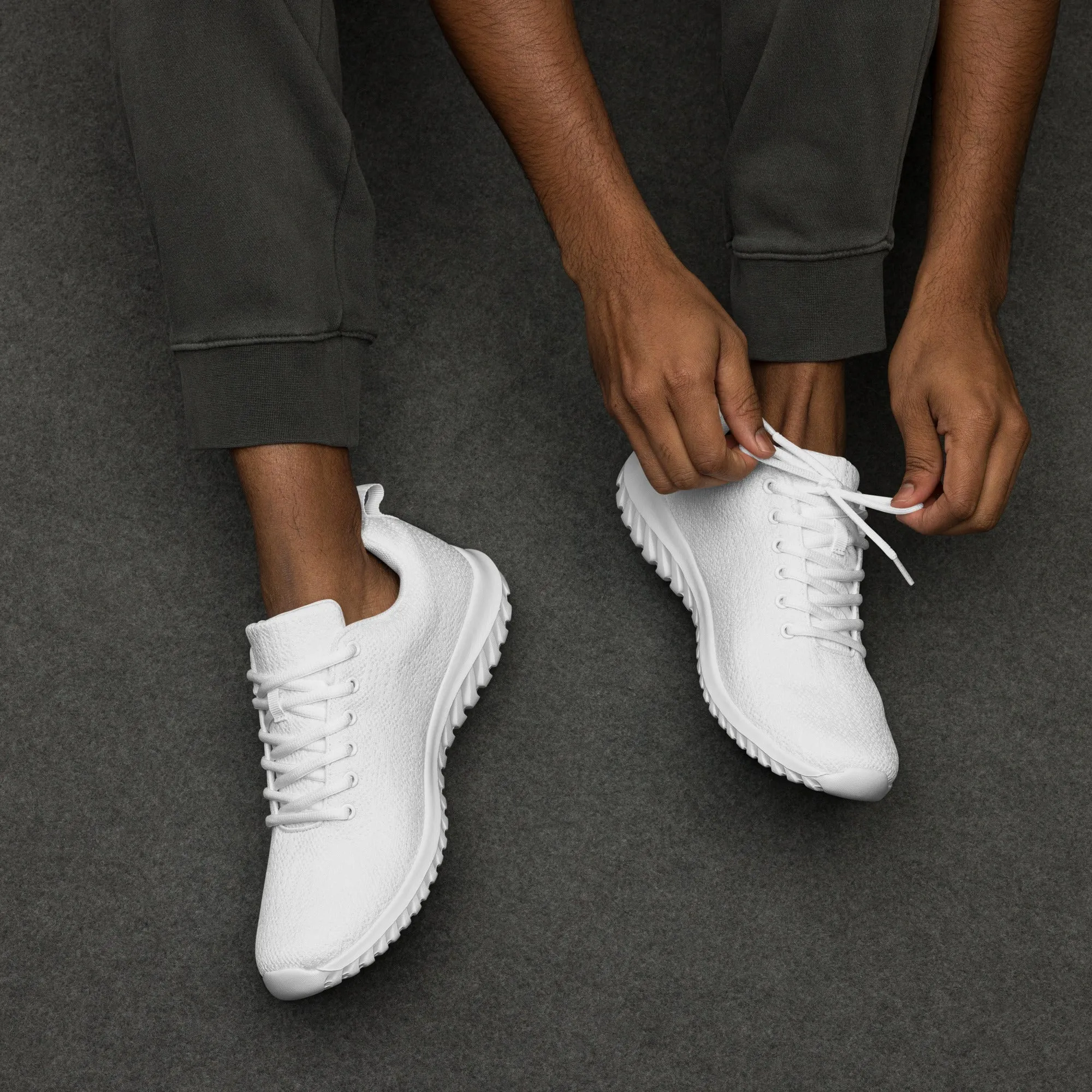 WHITE - MEN’S ATHLETIC SHOES