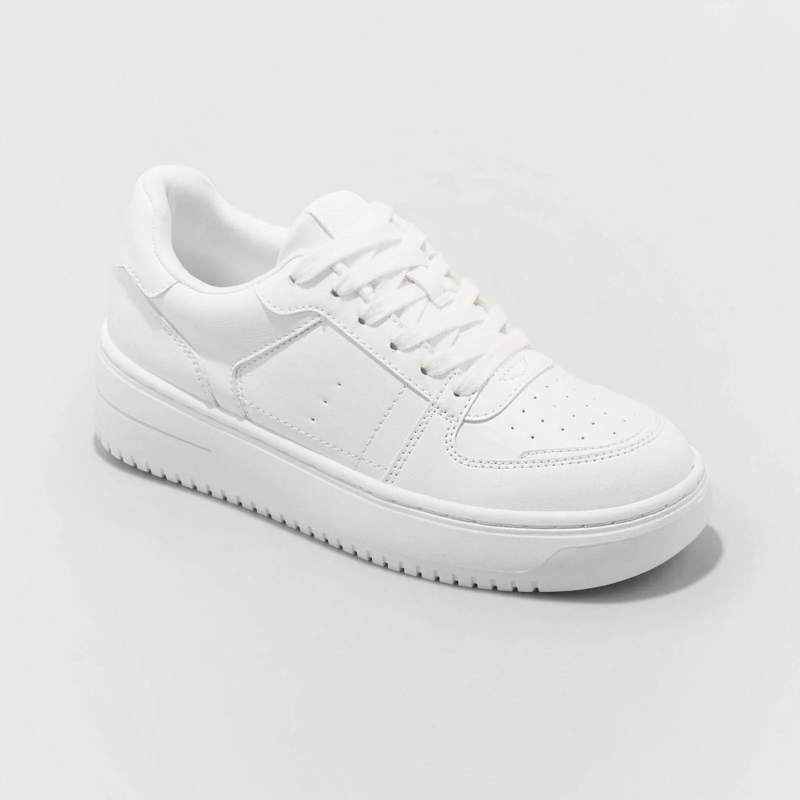 Wild Fable Women's Lola Lace-Up Sneakers 87930193 White 10