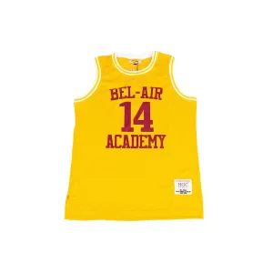 Will Smith Bel-Air Academy Basketball Jersey Gold