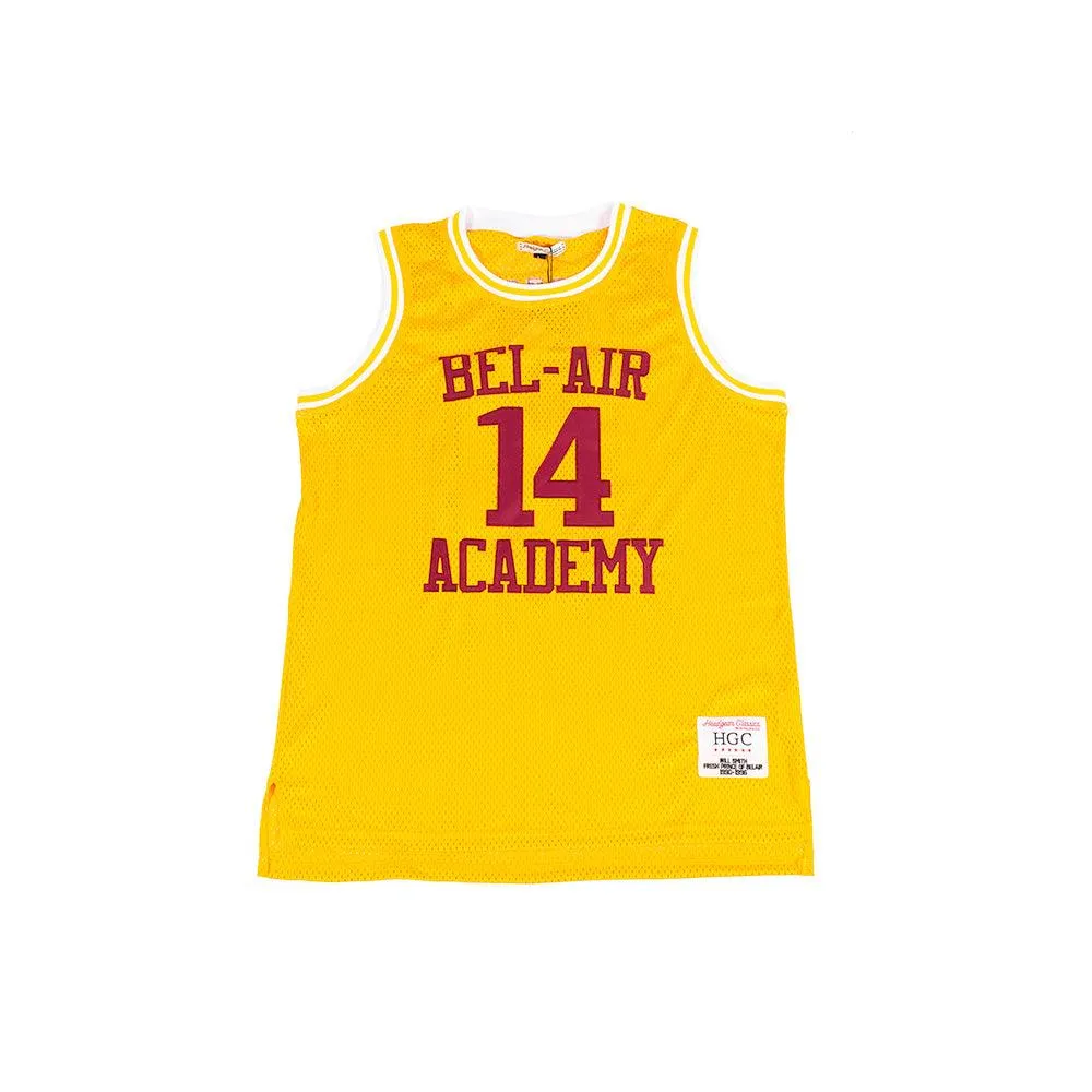 Will Smith Bel-Air Academy Basketball Jersey Gold