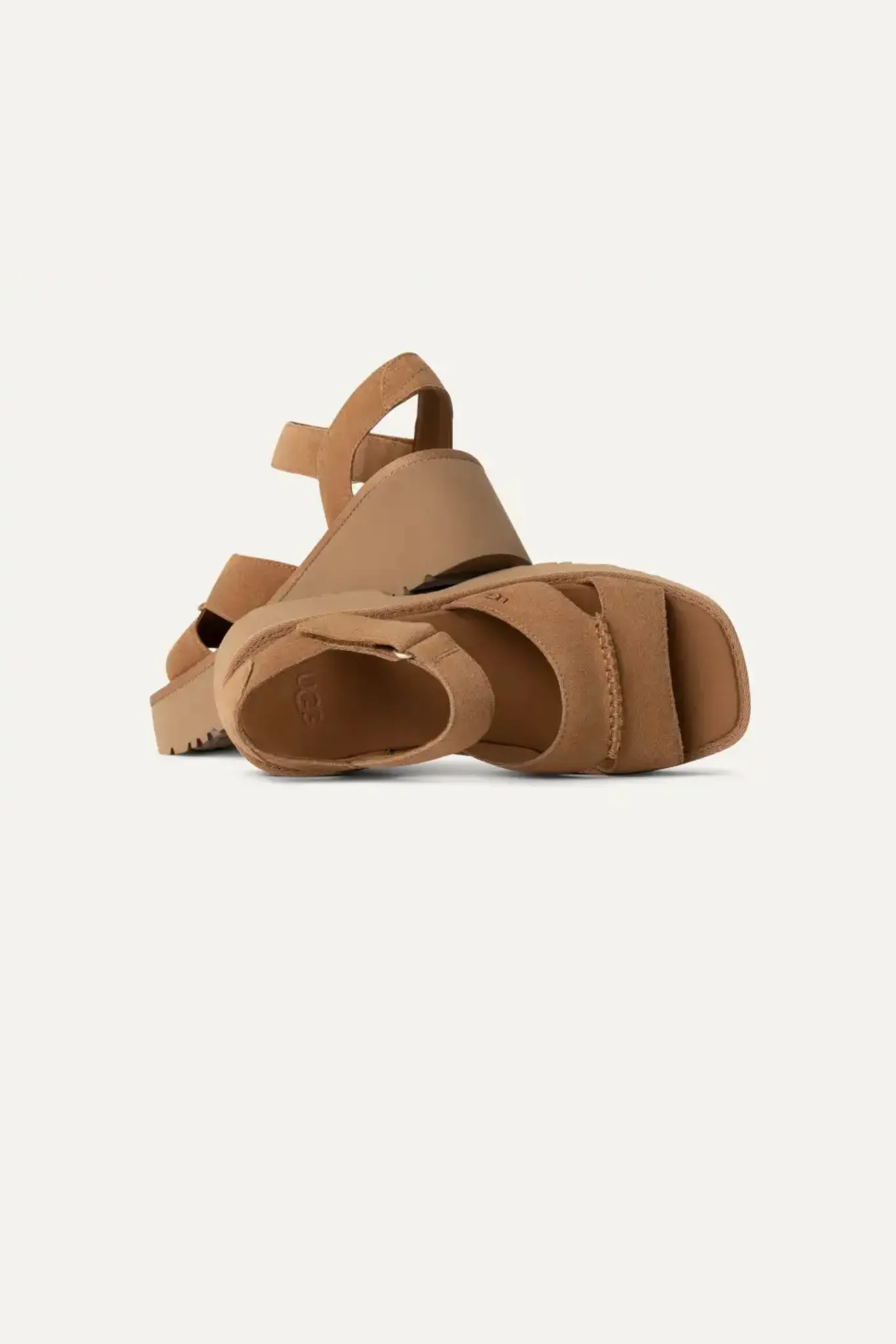 WOMEN NEW HEIGHTS ANKLE STRAP - CHESTNUT