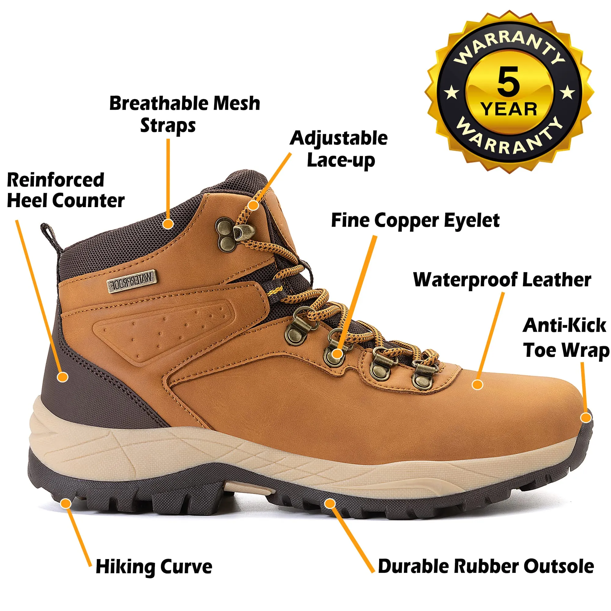 Women's Waterproof Outdoor Boots