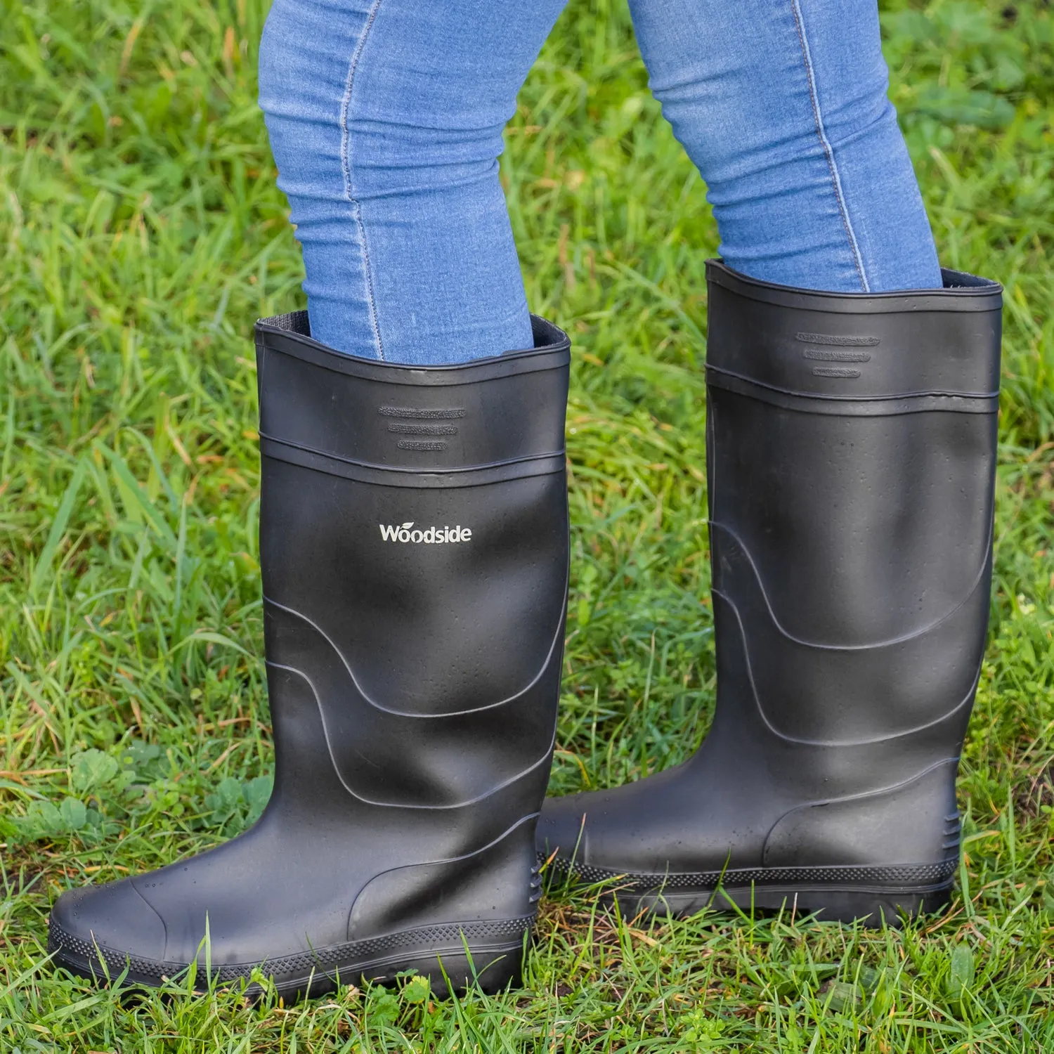 Woodside Waterproof Wellington Garden Muck Field Boots Mens & Ladies Wellies