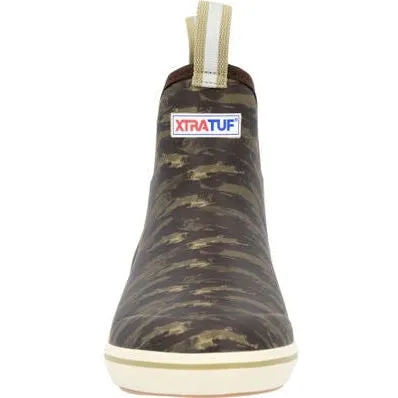 Xtratuf Men's Ankle 6" Waterproof Slip Resistant Deck Boot - Camo - XMAB9CH