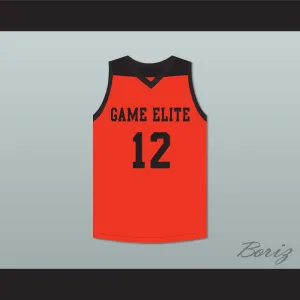 Zion Williamson 12 Game Elite Orange Basketball Jersey 1