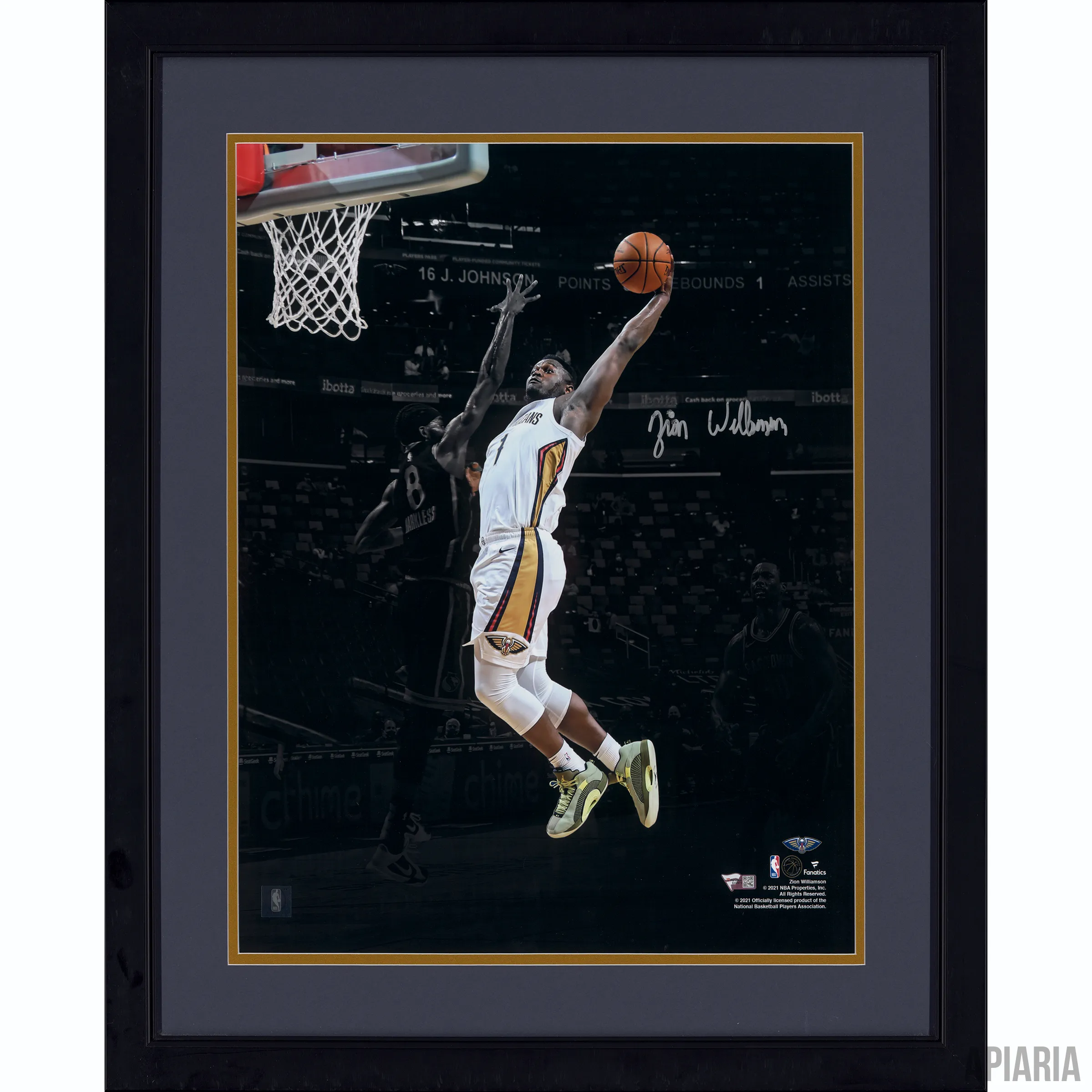 Zion Williamson Autographed Photo